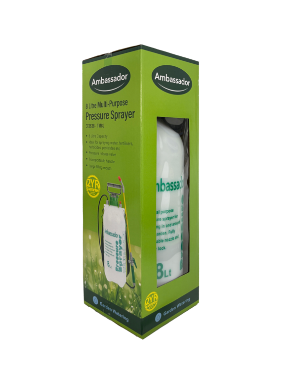 Ambassador Multi-Purpose Pressure Sprayer 8L