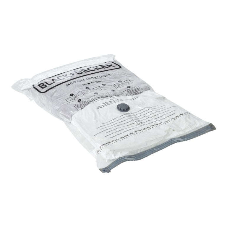 Black & Decker Vacuum Storage Bags Medium 3 Pack