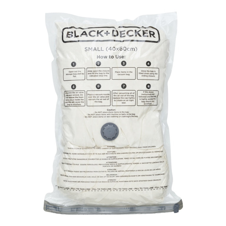 Black & Decker Vacuum Storage Bags Small 3 Pack