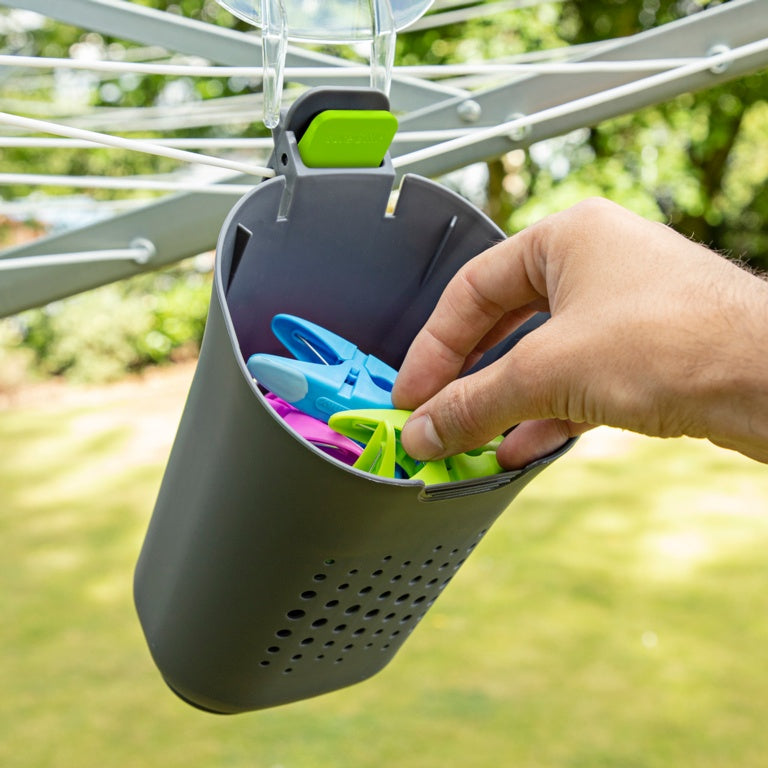 Minky Brite Peg Basket With 24 Soft Grip Pegs