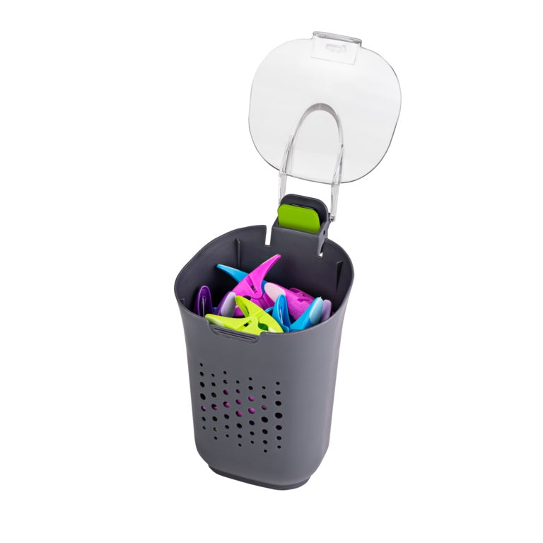Minky Brite Peg Basket With 24 Soft Grip Pegs