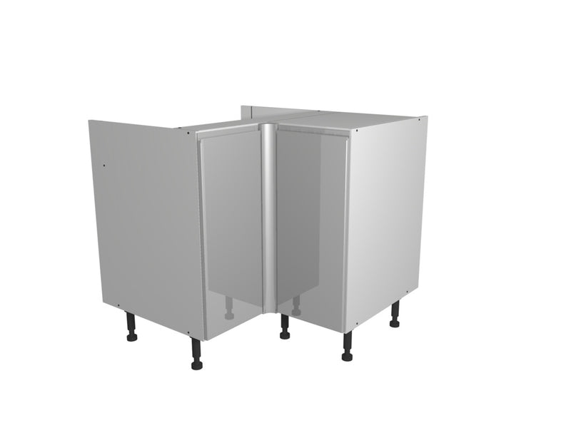 Gower Rapide+ Capri Grey Corner Base Unit 900mm