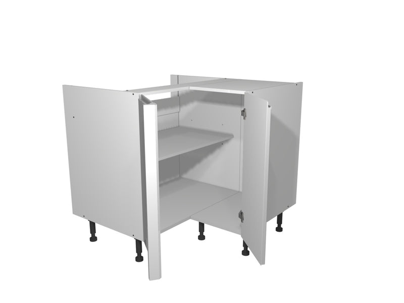 Gower Rapide+ Capri Grey Corner Base Unit 900mm