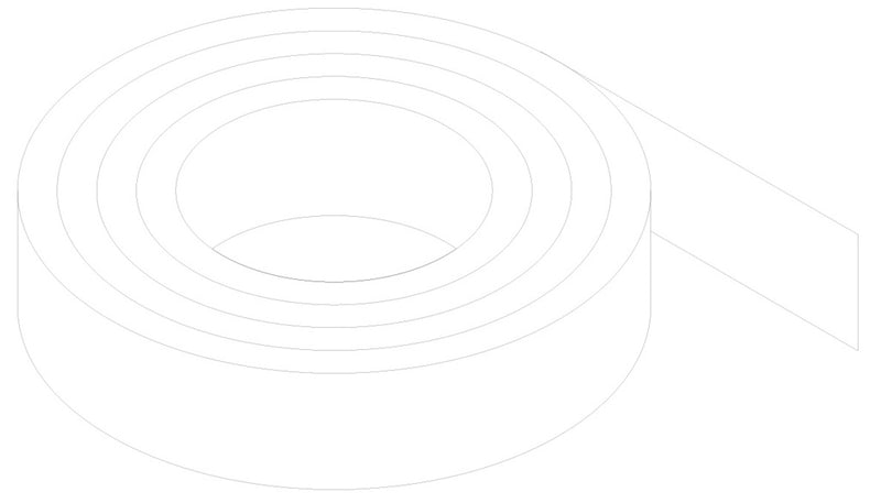 Gower Rapide+ Edging Tape Grey