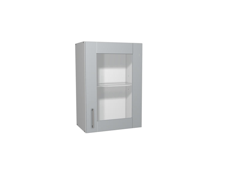 Gower Rapide+ Verona Grey Glass Wall Unit 500mm