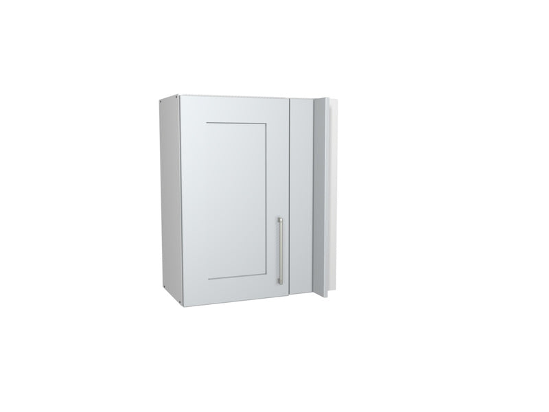 Gower Rapide+ Verona Grey Corner Wall Unit 600mm