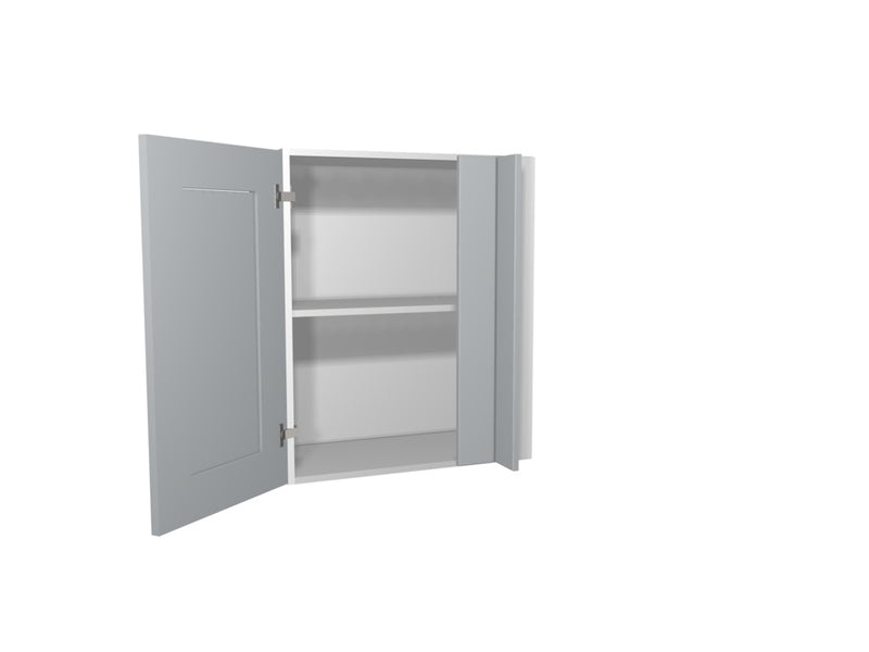 Gower Rapide+ Verona Grey Corner Wall Unit 600mm