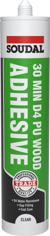 Soudal 5 Minute D4 Wood Adhesive Gel Cartridge