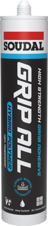 Soudal Grip All Hybrid Polymer Clear Cartridge