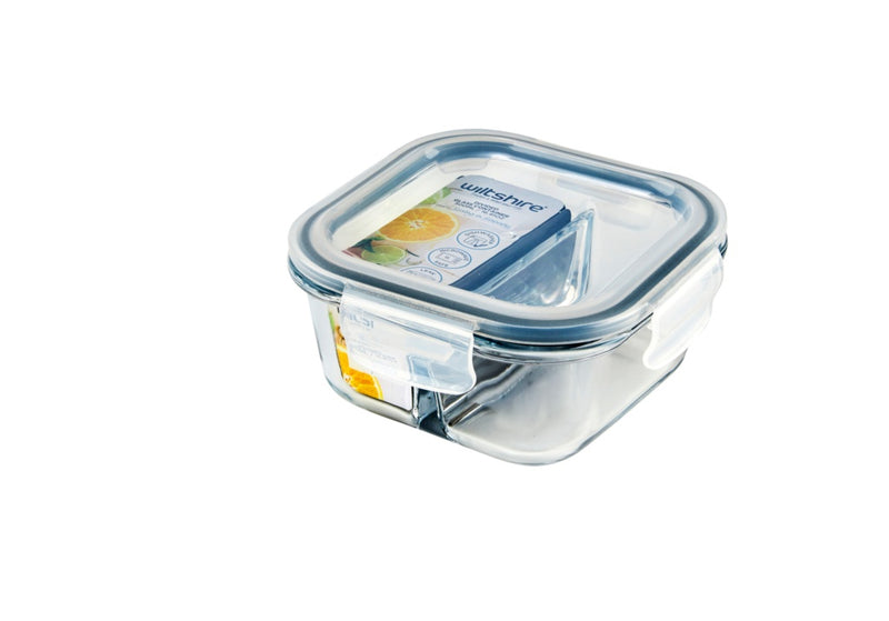 Wiltshire Square Glass Food Container