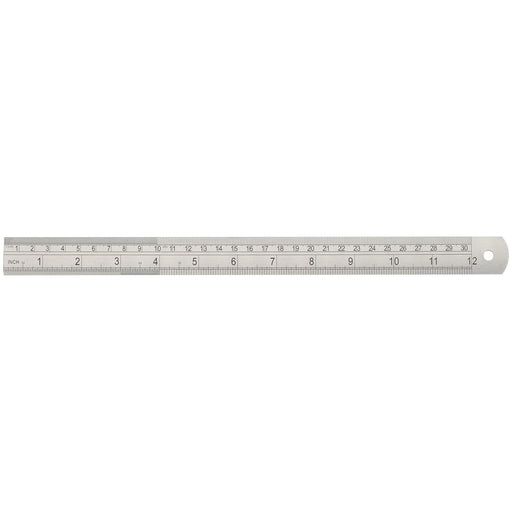 Draper Steel Rule, 300mm/12" 59641 Draper - Town Tools 