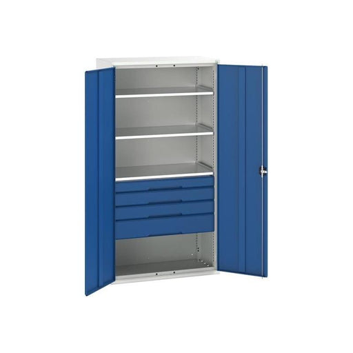 Bott Verso Kitted Cupboard, 3 Shelf & 4 Drawer Bott - NorthantsTrade Northampton