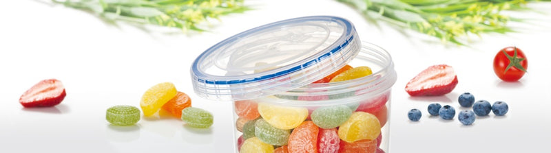 Locknlock Round Food Storage Container with Twist Lid 640ml (115 x 90mm)