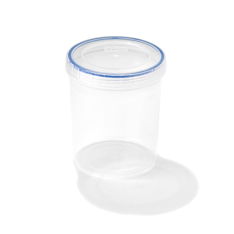 Locknlock Round Food Storage Container with Twist Lid 900ml