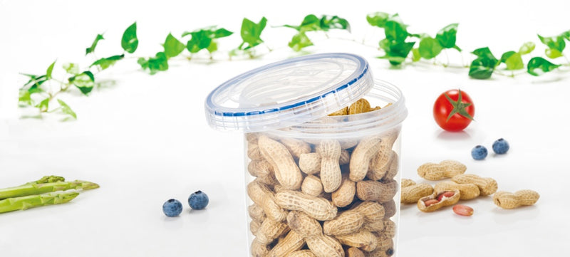 Locknlock Round Food Storage Container with Twist Lid 900ml