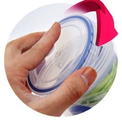Locknlock Round Food Storage Container with Twist Lid 360ml (98 x 74mm)