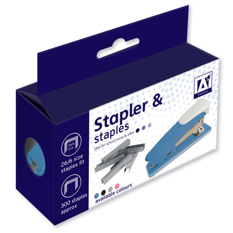 I G Design Stapler & Staples Include 300 staples