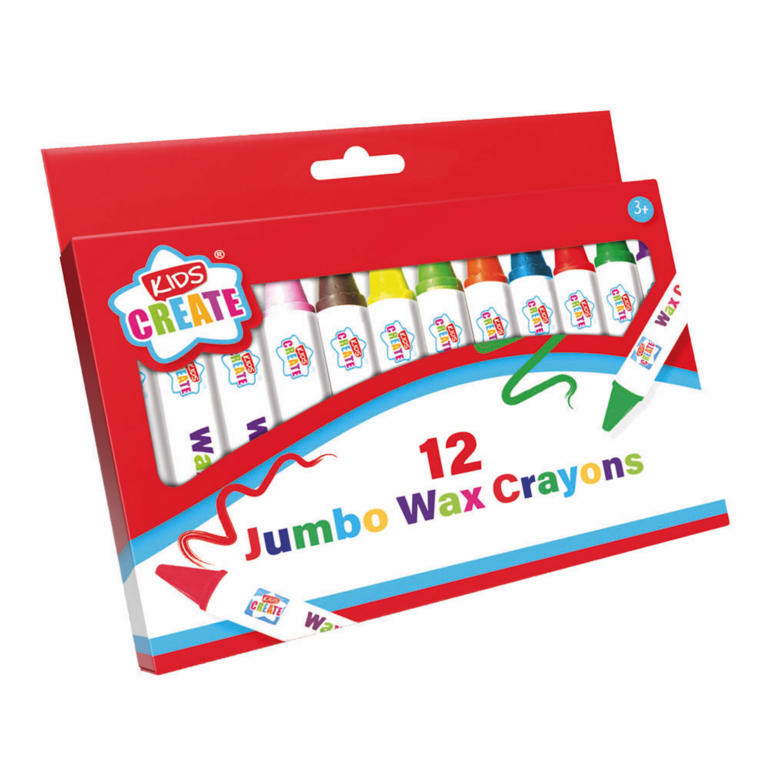Ig Design 12 Pack Jumbo Wax Crayons