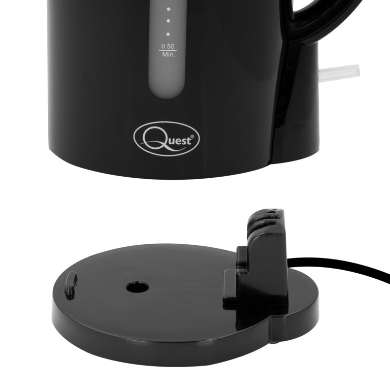 Quest 1L Jug Kettle Black