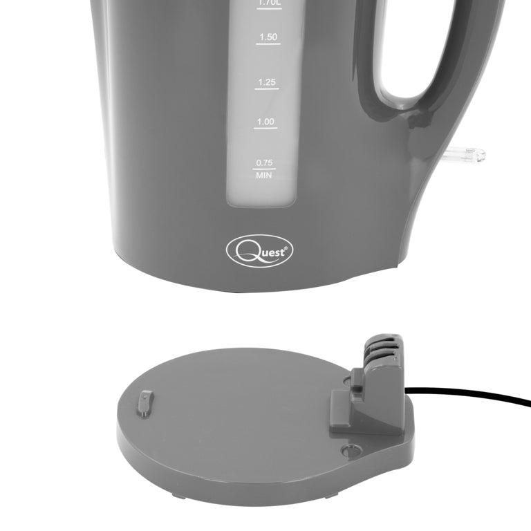 Quest 1.7L Jug Kettle Grey