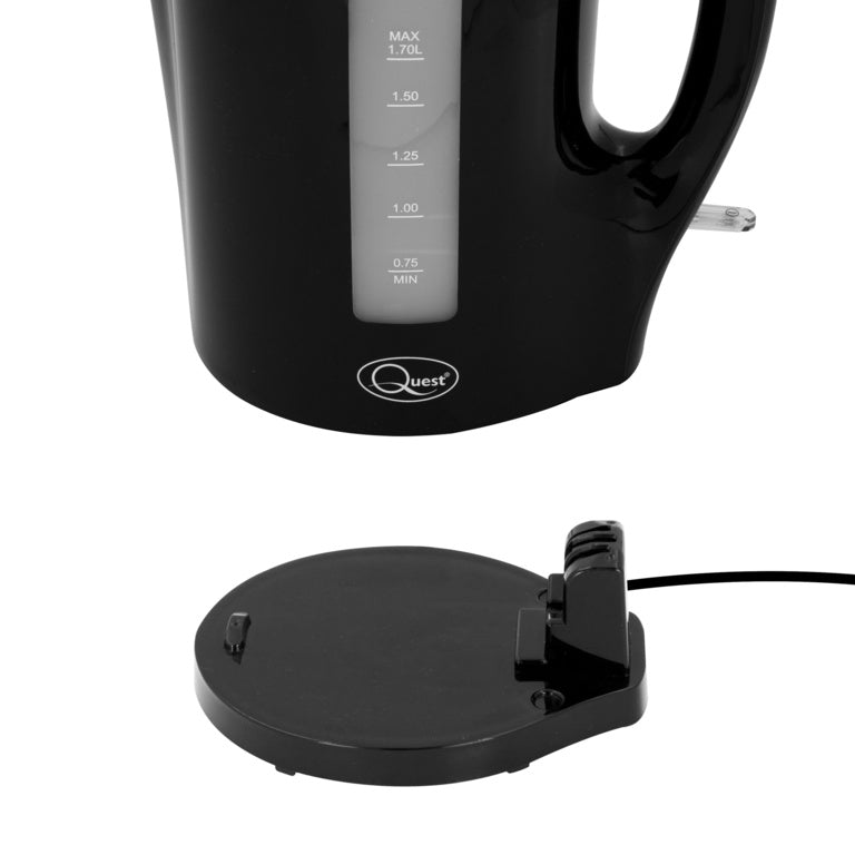 Quest 1.7L Jug Kettle Black