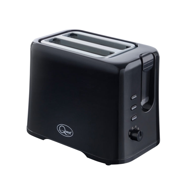 Quest 2 Slice Toaster Black
