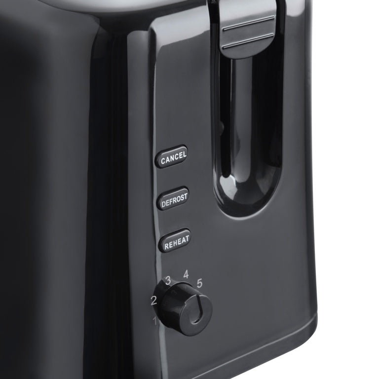 Quest 2 Slice Toaster Black