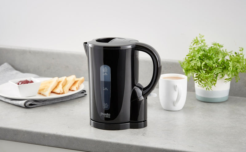 Tower Presto 1.7L Electric Kettle Black 2200w