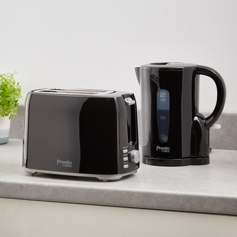 Tower Presto 2 Slice Toaster Black