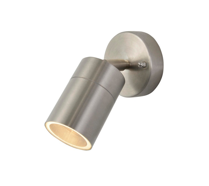 Zinc Leto 1 Light Adjustable Stainless Steel