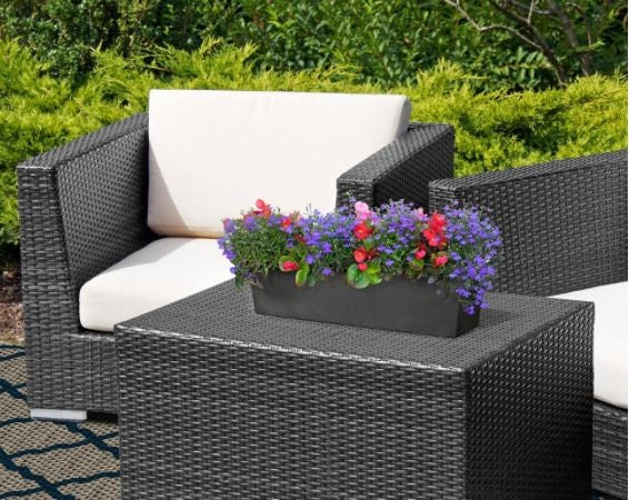 Primeur Sonata Trough Slate 15cm