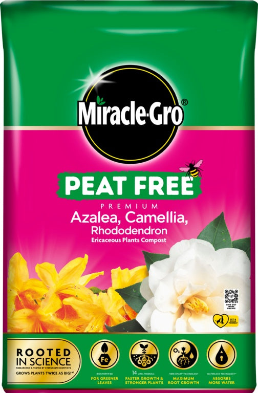 Miracle-Gro® Ericaceous Peat Free Compost 40L