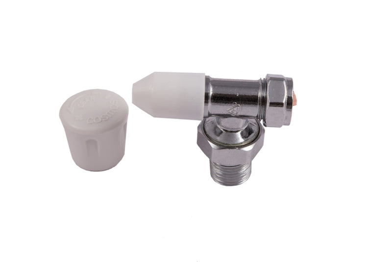 Securplumb C P Angle Radiator Valve 8mm