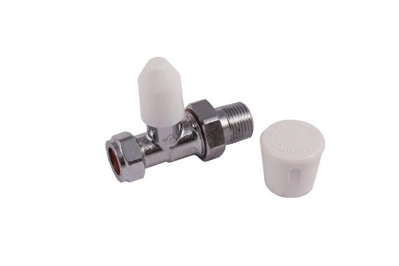 Securplumb C P Straight Radiator  Valve 15mm
