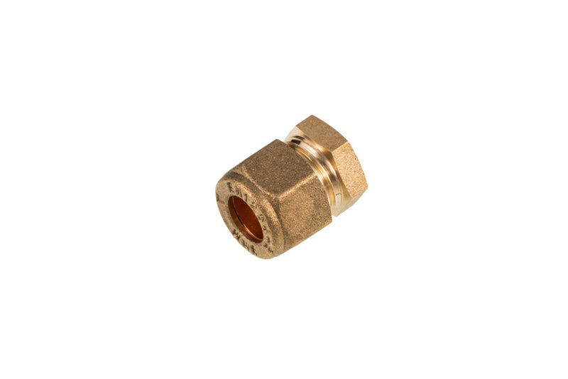 Securplumb WRAS Compression Stop End 22mm Pack 5
