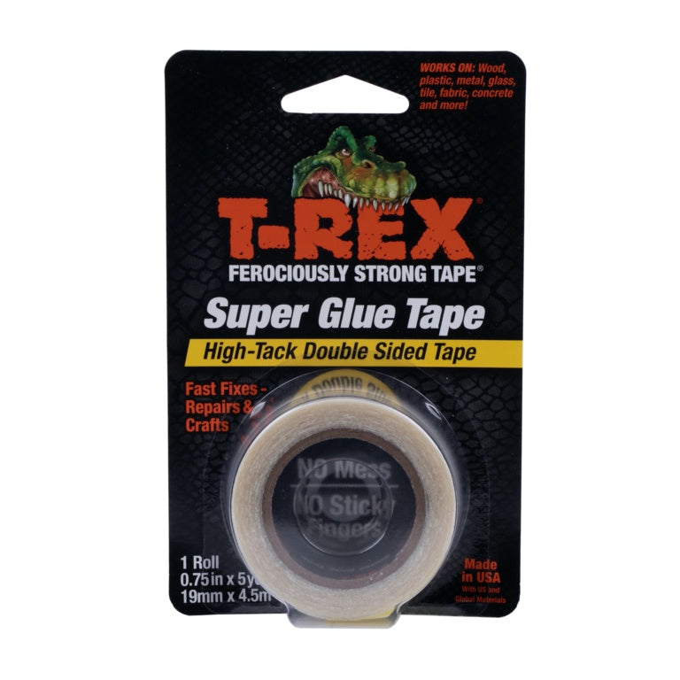 T-Rex Super Glue Clear Tape 4.5m x 19mm