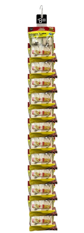 The Big Cheese Wooden Mouse Trap Pack 4 Clip 24