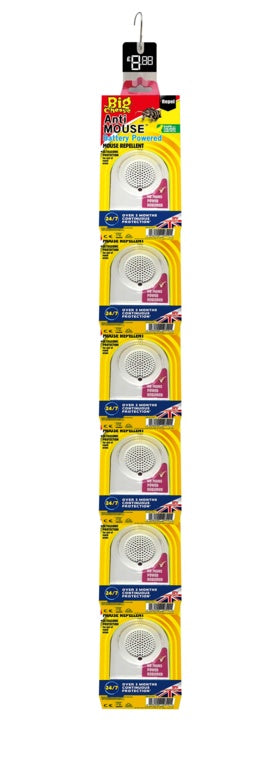 The Big Cheese Battery Powered Mouse Repellent Clip 12