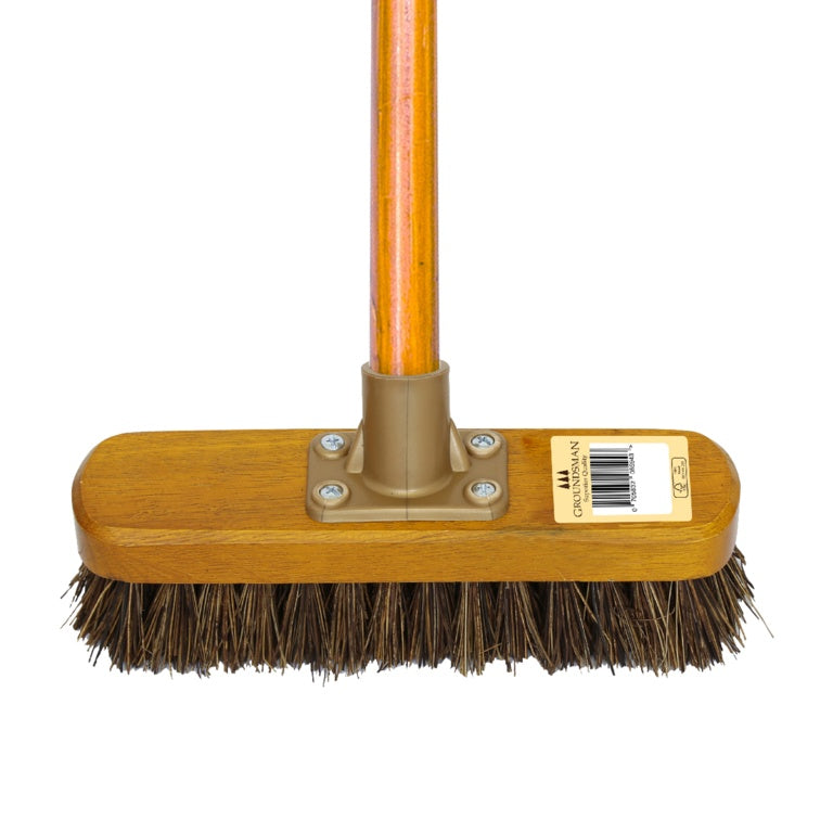 Groundsman Deck Scrub Bassine Broom 9"