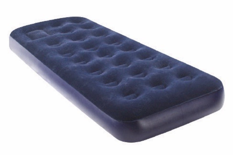 Summit Flocked Airbed Single 191 x 73 x 22cm