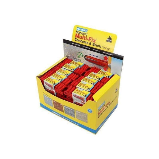 Plasplugs GP600 General-Purpose Fixings (50 Packs x 40 Plugs) Plasplugs - RockBottom Nothampton