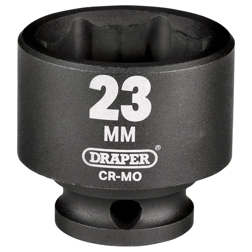 Draper Draper Hi-TORQ Impact Socket, 3/8" Sq. Dr., 23mm Draper - Town Tools