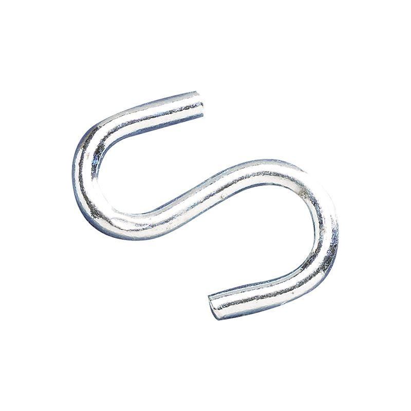 Faithfull S-Hooks 5mm Zinc Plated (Pack 10) Faithfull - RockBottom Northampton