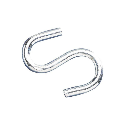 Faithfull S-Hooks 5mm Zinc Plated (Pack 10) Faithfull - RockBottom Northampton
