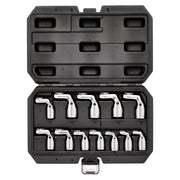 Draper Flexible Crowfoot Socket Wrench Set, 3/8" Sq. Dr. (12 Piece) Draper - Town Tools