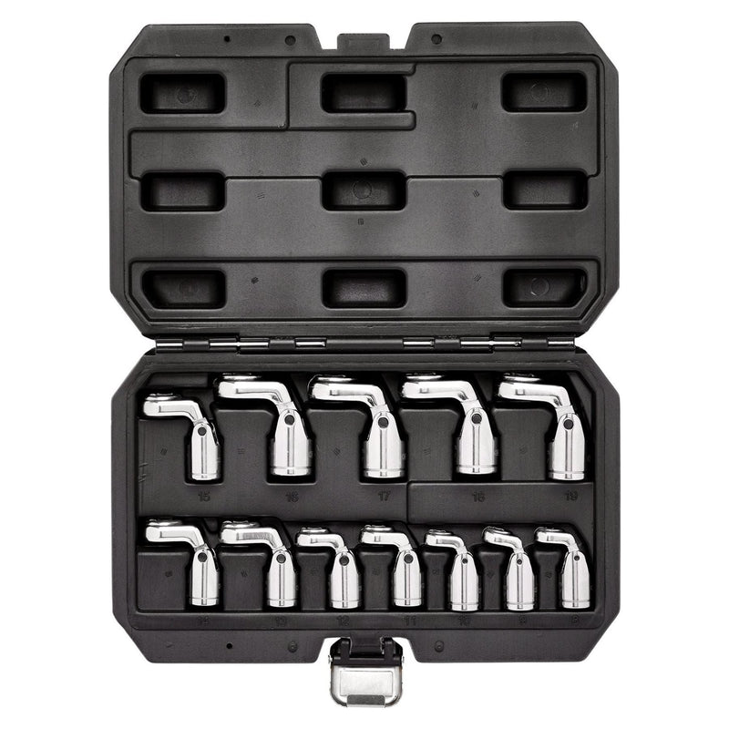 Draper Flexible Crowfoot Socket Wrench Set, 3/8" Sq. Dr. (12 Piece) Draper - Town Tools