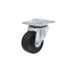 Smiths Ironmongery Swivel Castor Rubber Wheel 64mm