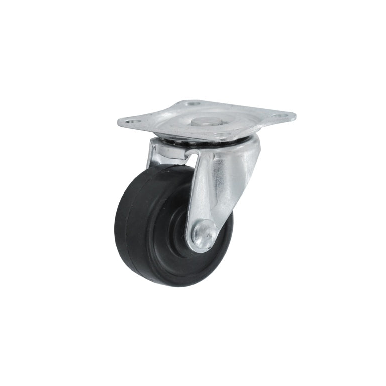 Smiths Ironmongery Swivel Castor Rubber Wheel 40mm