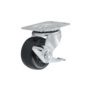 Smiths Ironmongery Swivel Castor Wheel With Brake 50mm
