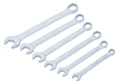 Blue Spot Tools 6 PCE Chrome Vanadium Metric Combination Spanner Set (8-17mm)